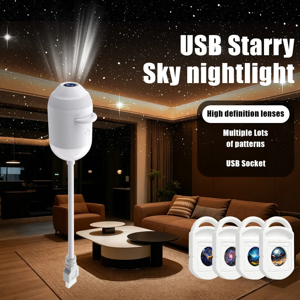 USB Starry Sky Projection Light